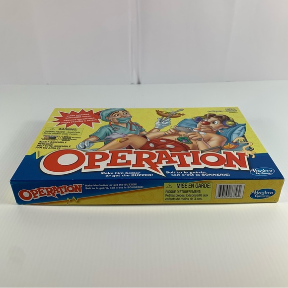 Operation Board Game 2013 Hasbro Tested Buzz & Nose Lights Up 100% Complete - Picture 2 of 16